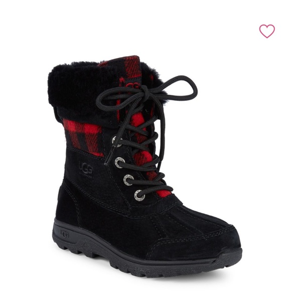 UGG Classic Plaid Boot Size 3 - Picture 1 of 8